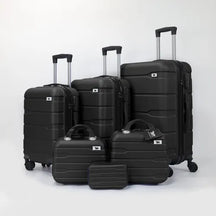 Kit com 3 Malas + 3 Bolsas de Mão Premium
